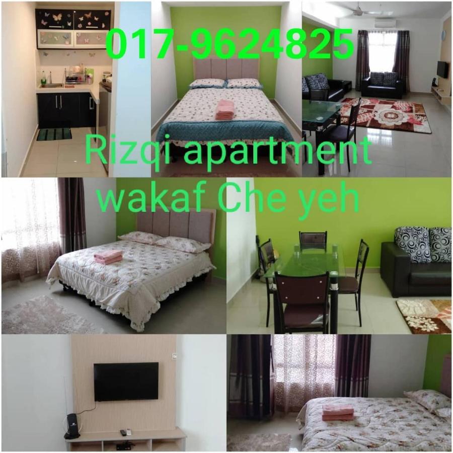 Risqi Apartment 2 Bedroom Wakaf Che Yeh Кота-Бару Экстерьер фото